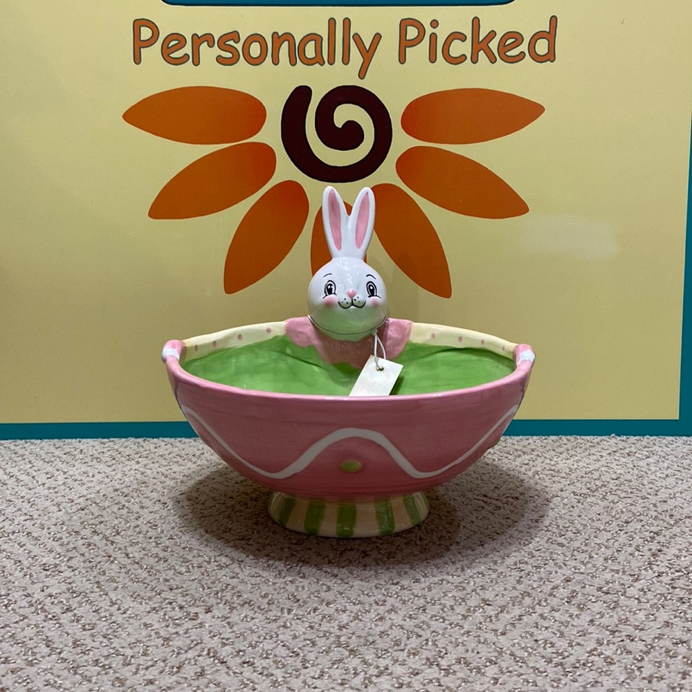 Johanna Parker Bunny Serving Bowl
